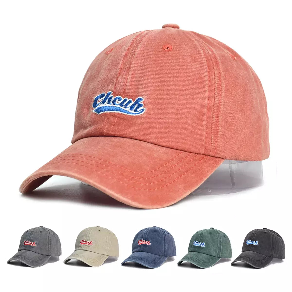 Chcuh Vintage Cotton Baseball Cap - Classic Casual Cotton Cap For Versatile Style