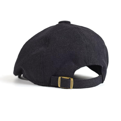 Chelsea Linen Gatsby Cap - Breathable Linen Gatsby Cap For Casual Warm Weather Style