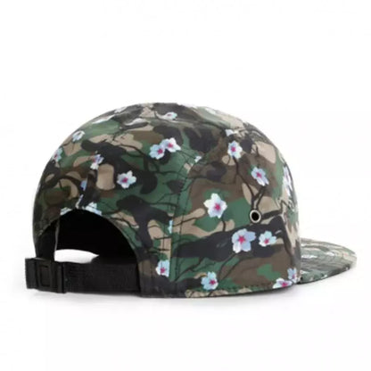 Cherry Blossoms Camouflage 5 Panels Cap - Urban Caps