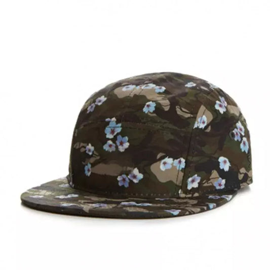 Cherry Blossoms Camouflage 5 Panels Cap - Urban Caps