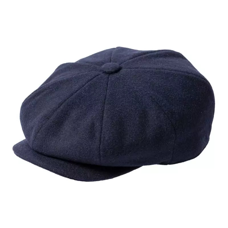 Chester Classic Wool Newsboy Cap – Vintage Winter Gatsby Hat