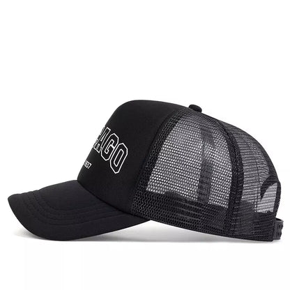 Chicago Classic Trucker Cap - Casual Classic Style For Any Outfit And All Day Comfort