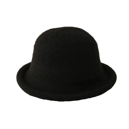 Chirac Wool Bowler Hat Warm Wool Blend Everyday Classic Style Accessory
