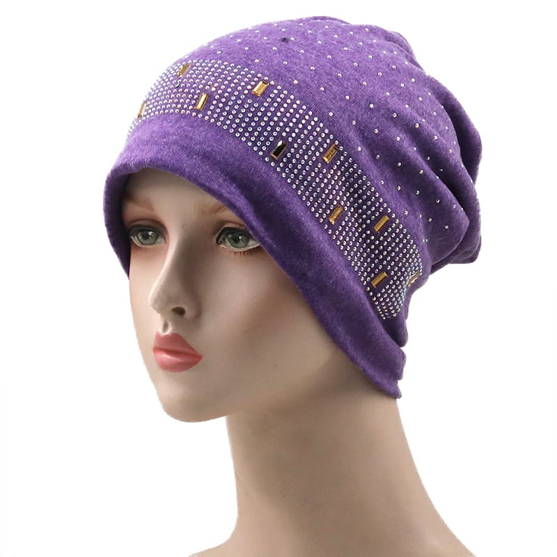 cotton-elastic-glitter-winter-hat-fashion