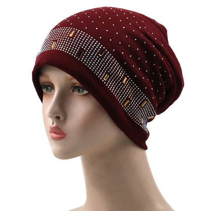 cotton-elastic-glitter-winter-hat-fashion