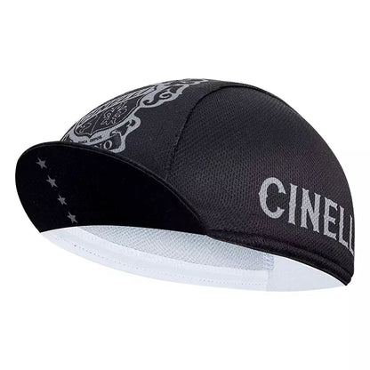 Cinelli Milano Classic Cycling Cap Lightweight Breathable Adjustable 55-61 cm