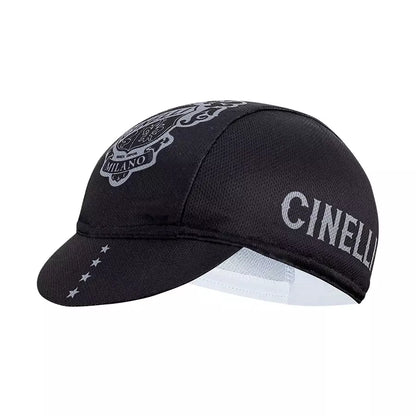 Cinelli Milano Classic Cycling Cap Lightweight Breathable Adjustable 55-61 cm