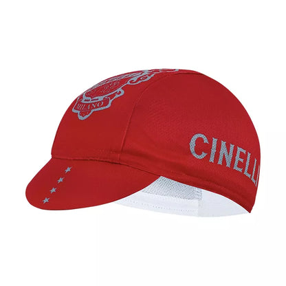 Cinelli Milano Classic Cycling Cap Lightweight Breathable Adjustable 55-61 cm