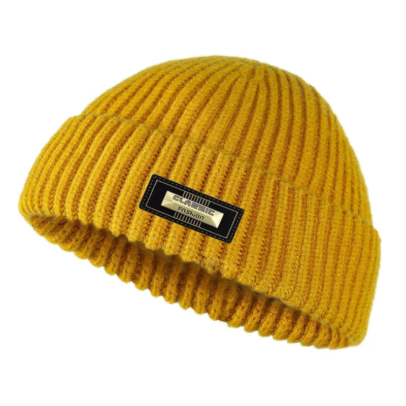 Classic Winter Docker Beanie - Timeless Docker Inspired Knit For Cold Days And Daily Style