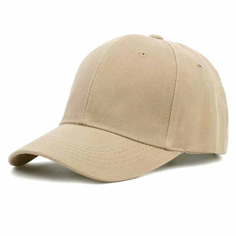 Urban Caps Classic Plain Baseball Cap – Adjustable Everyday Hat