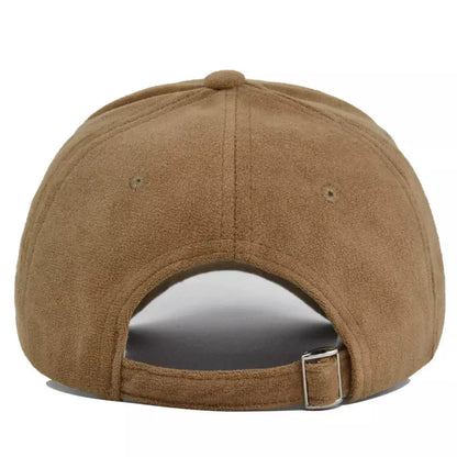 Urban Caps Classic Suede Baseball Cap – Adjustable Vegan Suede Hat