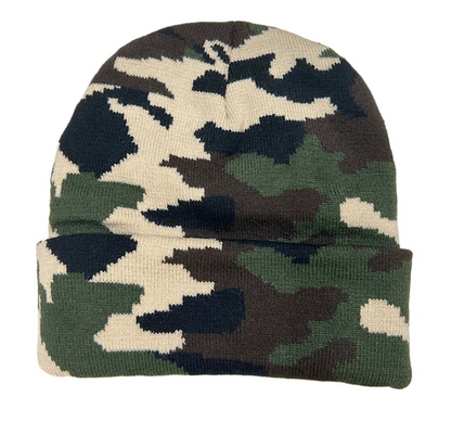 Urban Classic Camouflage Knit Beanie Lightweight - Urban Caps