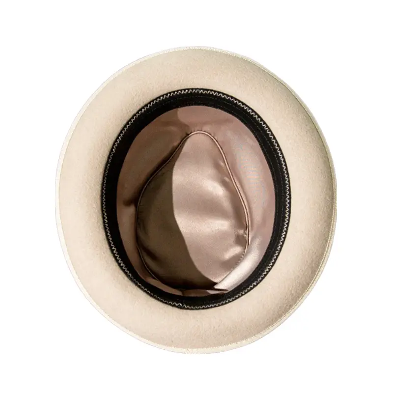 Collins Ribbon Wool Fedora Hat - Timeless Wool Fedora With Ribbon Accent For Style