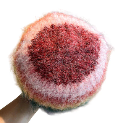 Colorful Gradient Furry Beanie - Urban Caps