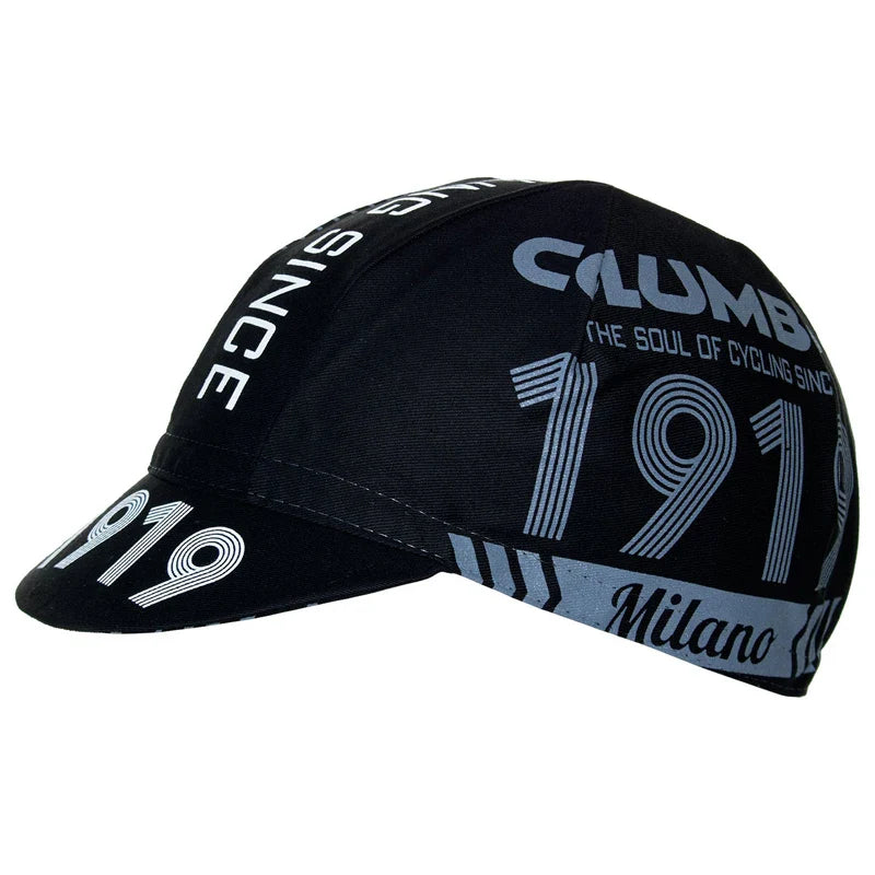 Columbus Retro Cycling Cap Breathable Acrylic Classic Heritage Design