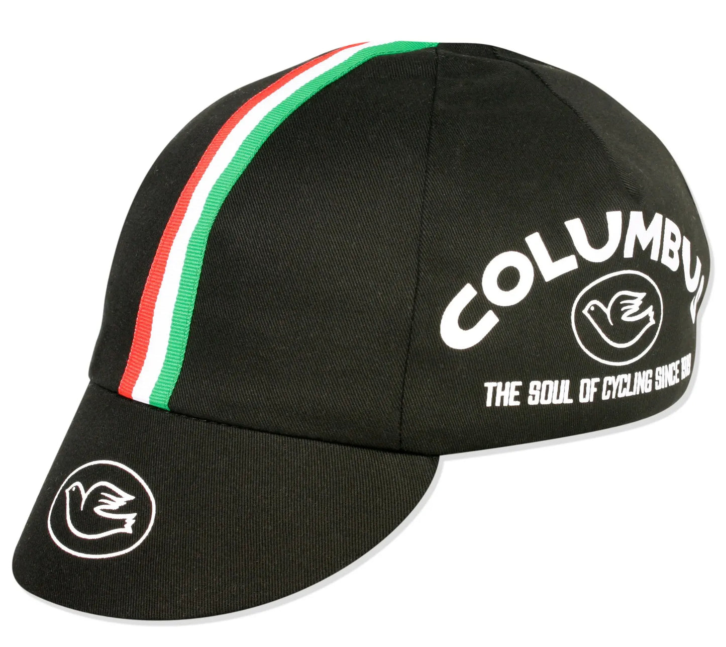 Columbus Retro Cycling Cap Breathable Acrylic Classic Heritage Design