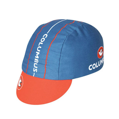 Columbus Retro Cycling Cap Breathable Acrylic Classic Heritage Design