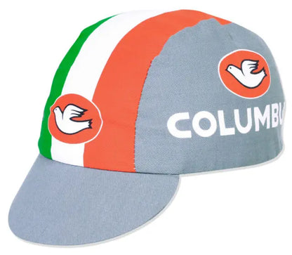 Columbus Retro Cycling Cap Breathable Acrylic Classic Heritage Design