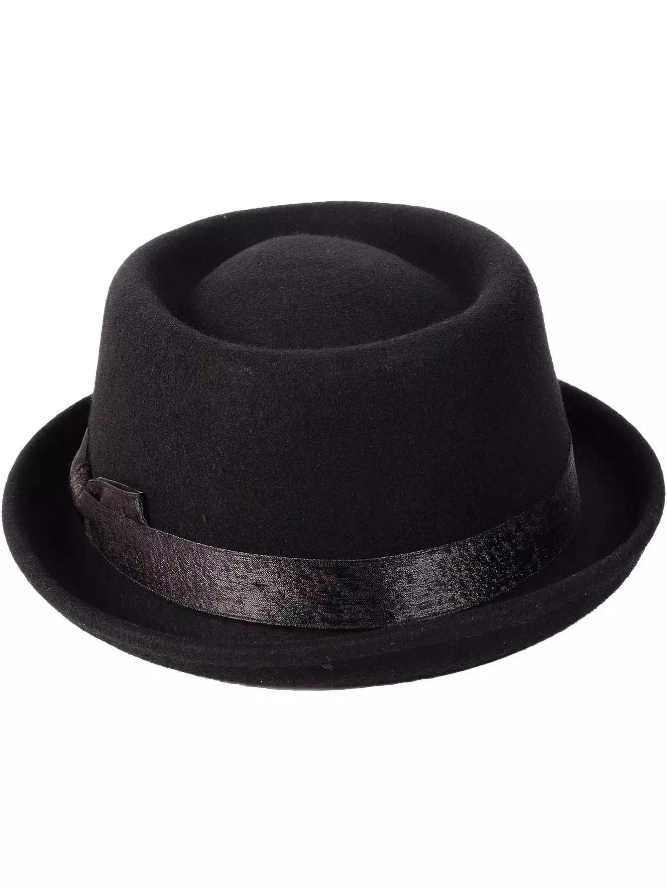 Corleone Black Wool - Porkpie