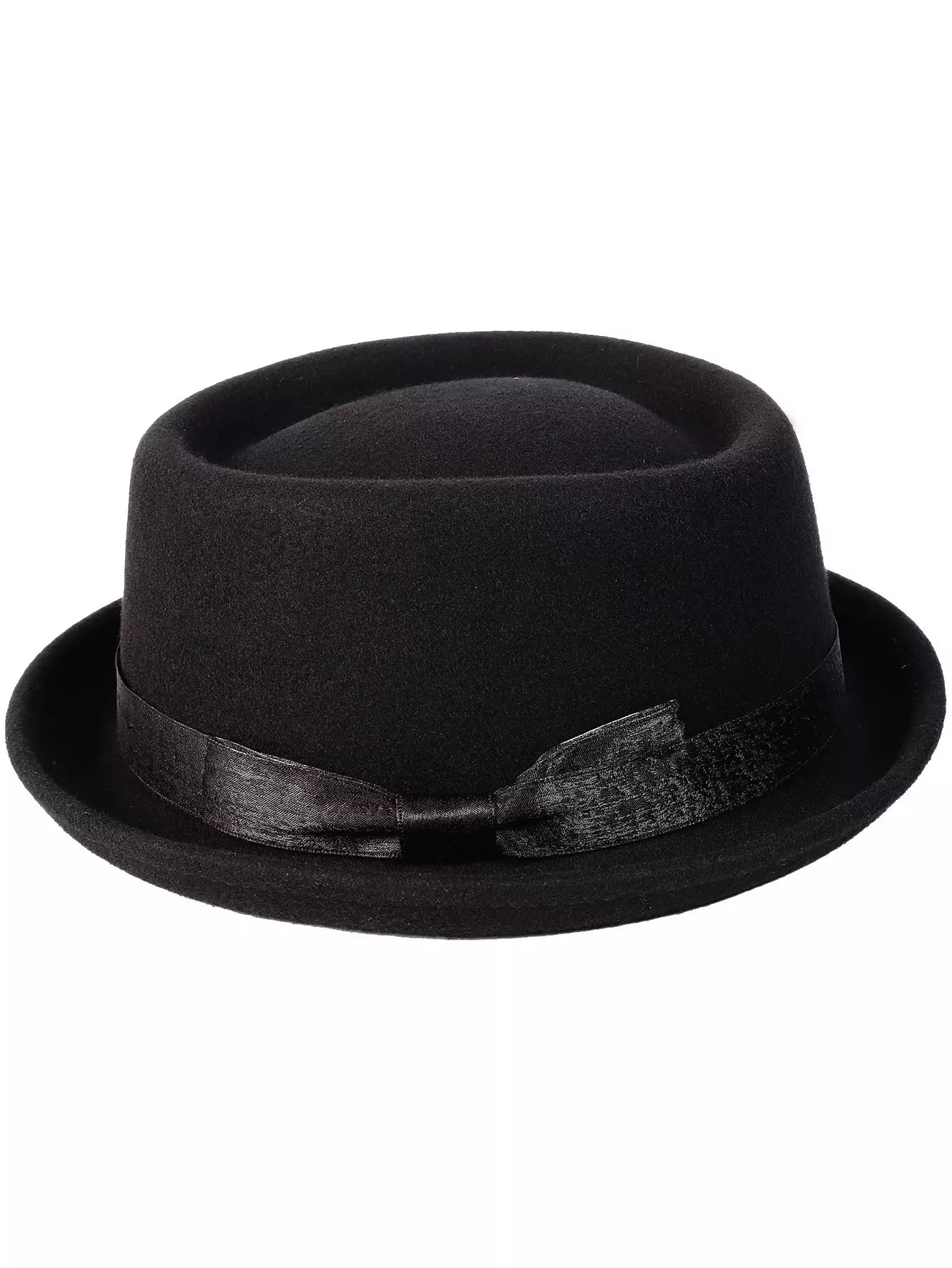 Corleone Black Wool - Porkpie