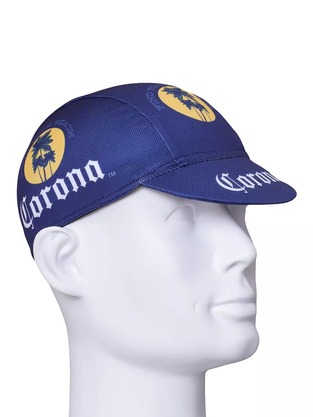 Corona Blue Cycling Cap Lightweight Adjustable 55 to 61 cm For Cyclists