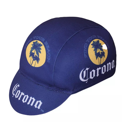 Corona Blue Cycling Cap Lightweight Adjustable 55 to 61 cm For Cyclists