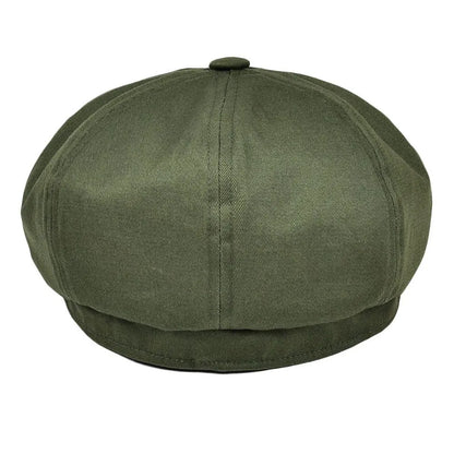 Covent Plain Cotton Newsboy Cap – Classic Vintage Peaky Style Hat