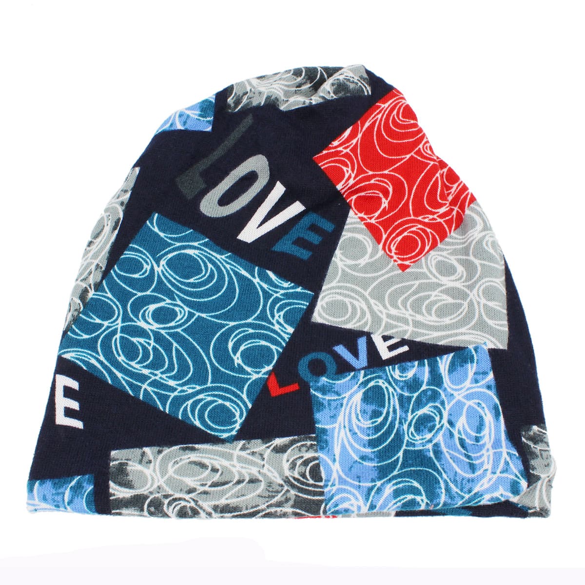 Crazy Love Abstract Beanie Cozy Chic Bold Statement - Urban Caps