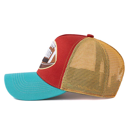 Crioiron Team Station Trucker Cap - Breathable Mesh Back For Casual Daily Wear All Day
