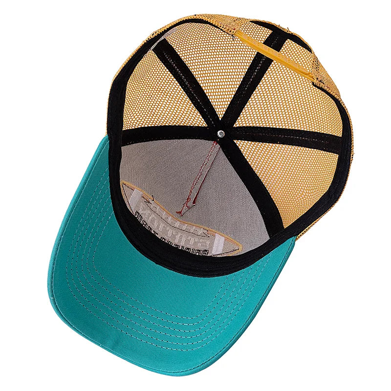 Crioiron Team Station Trucker Cap - Breathable Mesh Back For Casual Daily Wear All Day