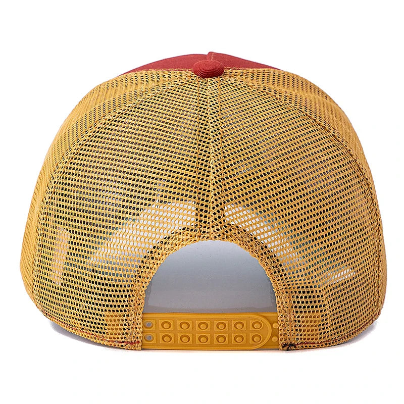 Crioiron Team Station Trucker Cap - Breathable Mesh Back For Casual Daily Wear All Day