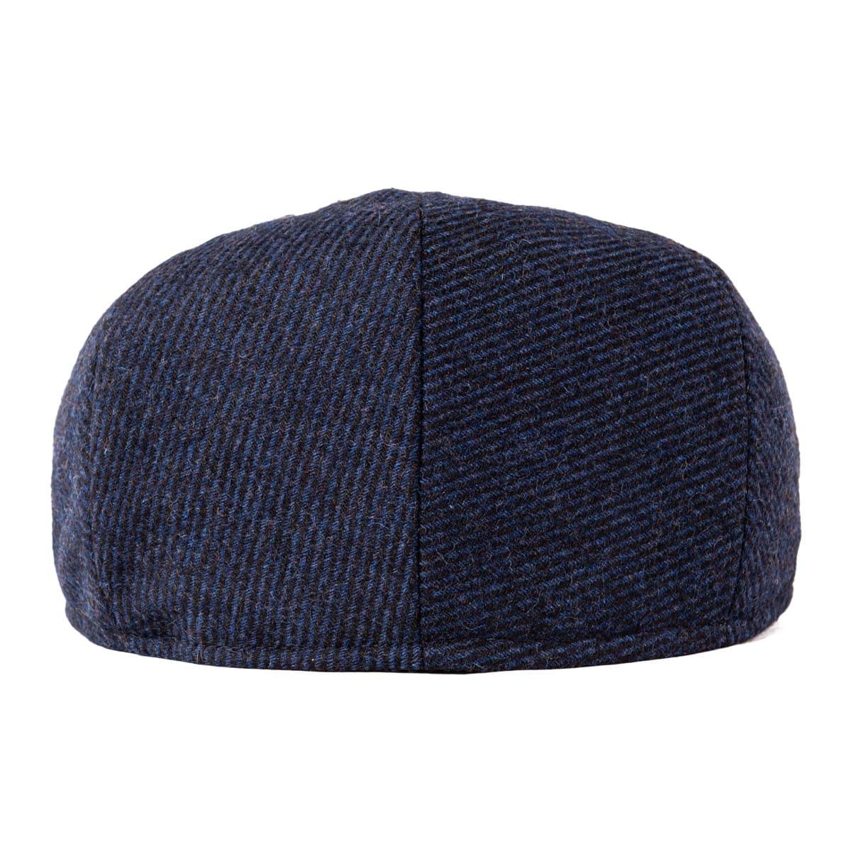 Croix Herringbone Wool Flat Cap - Timeless Herringbone Wool Flat Cap For Casual Looks