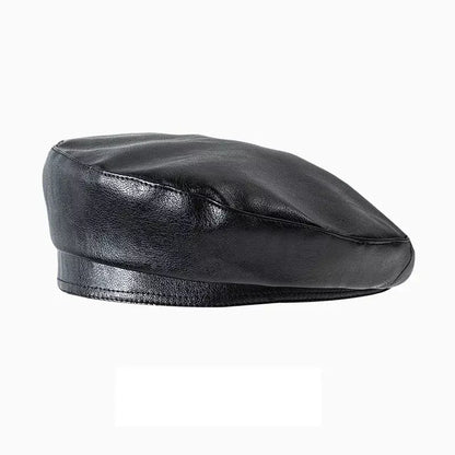 Crupet Leather Beret – Vintage Style Adjustable Hat