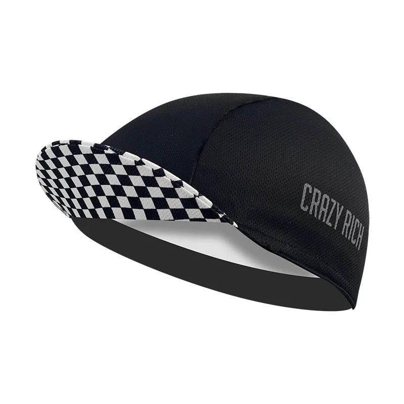Cycology Black Series Cycling Cap Acrylic Lightweight Quick Dry Headwear