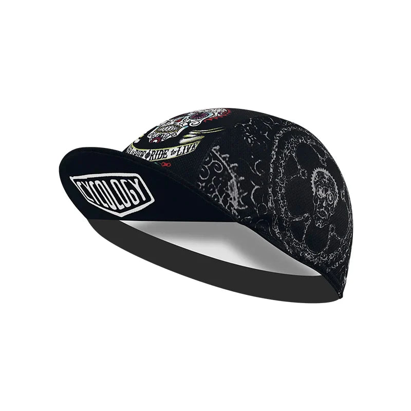Cycology Black Series Cycling Cap Acrylic Lightweight Quick Dry Headwear