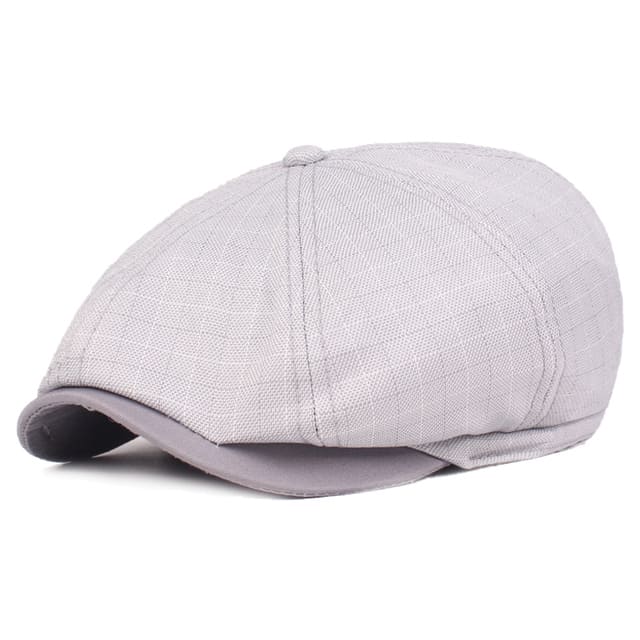 D&T Plaid Cotton Newswoy Cap - Timeless Plaid Cotton Cap For Casual Style And Classic Look