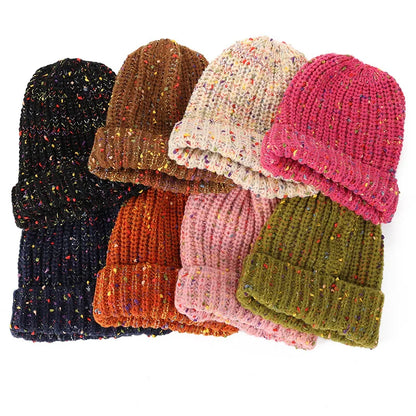 Dakota Winter Flecked Knitted Beanie - Urban Caps