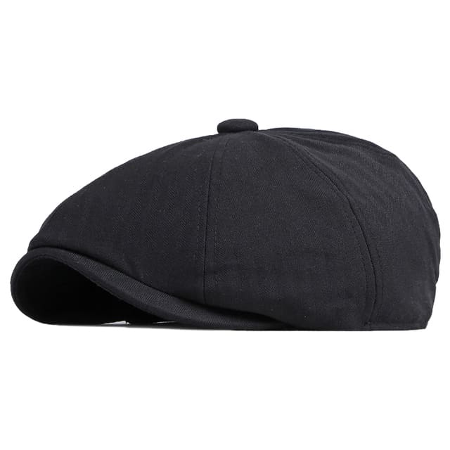 Dalkey Cotton Newsboy Cap - Soft Cotton Newsboy Cap With Classic Silhouette For Style