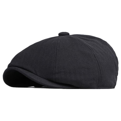 Dalkey Cotton Newsboy Cap - Soft Cotton Newsboy Cap With Classic Silhouette For Style