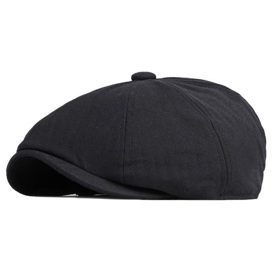 Dalkey Cotton Newsboy Cap - Soft Cotton Newsboy Cap With Classic Silhouette For Style
