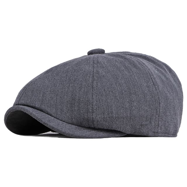Dalkey Cotton Newsboy Cap - Soft Cotton Newsboy Cap With Classic Silhouette For Style