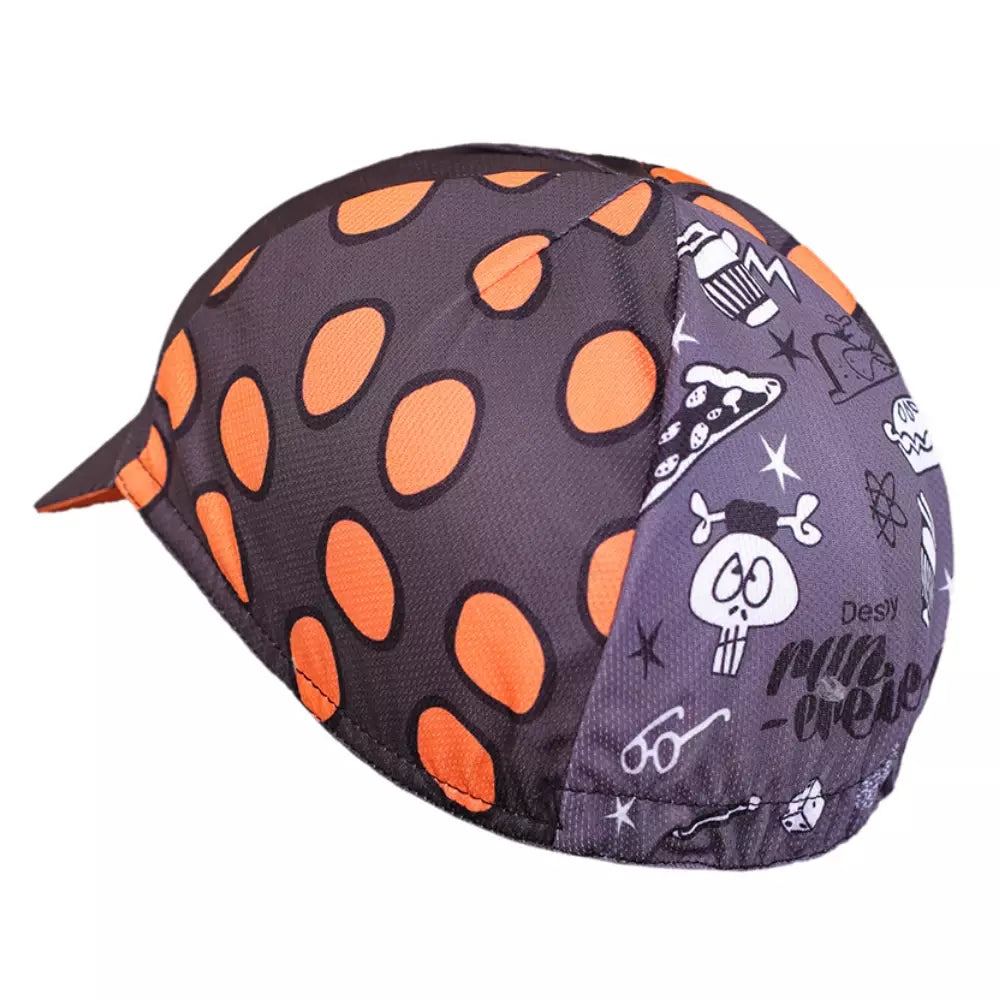Death to Decaf Rune Cycling Cap Quick Drying Lightweight Comfort for Riders