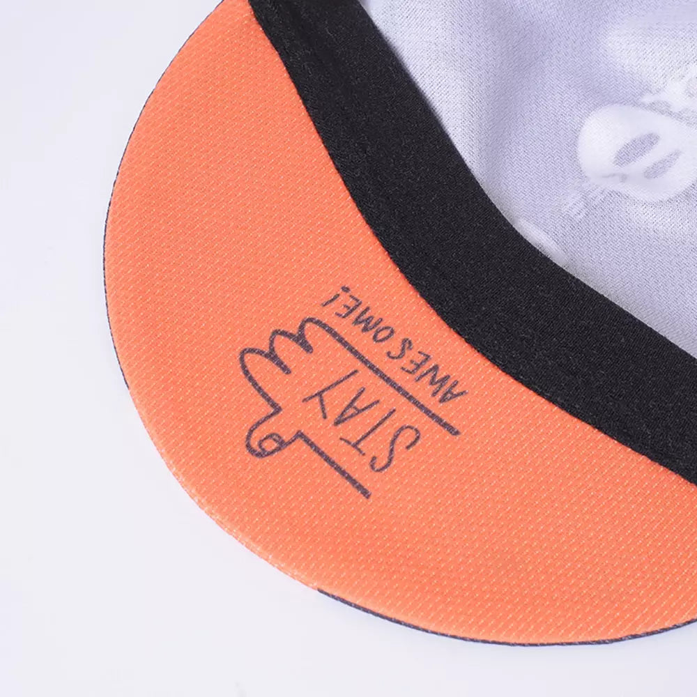 Death to Decaf Rune Cycling Cap Quick Drying Lightweight Comfort for Riders