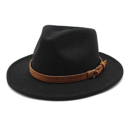 Denis Wool Felt Fedora Hat - Timeless Wool Felt Fedora For Smart And Casual Style