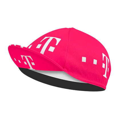 Deutsche Telekom Pink Cycling Cap Lightweight Acrylic Urban Riding