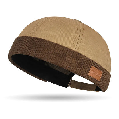 Digbeth Cotton Brimless Docker Cap - Casual Cotton Brimless Design For Relaxed Style