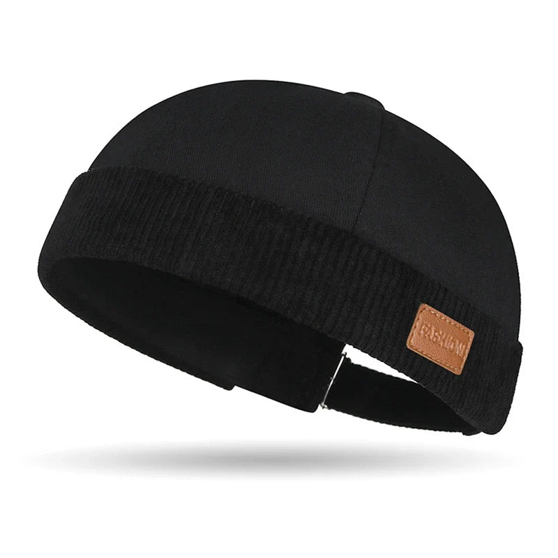 Digbeth Cotton Brimless Docker Cap - Casual Cotton Brimless Design For Relaxed Style