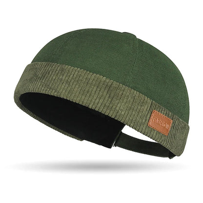 Digbeth Cotton Brimless Docker Cap - Casual Cotton Brimless Design For Relaxed Style