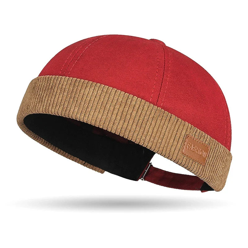 Digbeth Cotton Brimless Docker Cap - Casual Cotton Brimless Design For Relaxed Style