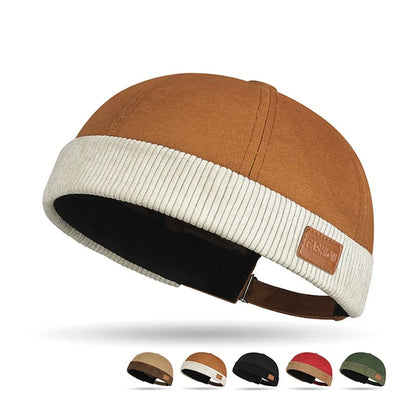 Digbeth Cotton Brimless Docker Cap - Casual Cotton Brimless Design For Relaxed Style